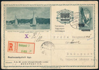 1941 Postaszolgálati ajánlott helyi levelezőlap