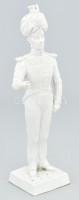 Rudolstadt jelzéssel katona figura, hiányos, szép állapotú, m: 28,5 cm