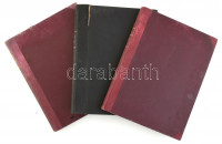 1931-1934 3 db. bekötött Scouting (Cserkészet) magazin évfolyam (1931,1933,1934)