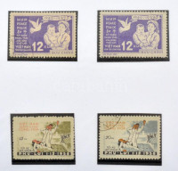 Vietnam (Vietnami Köztársaság) gyűjtemény, benne teljes sorok, vágottak, néhány futott levelek / képeslapok és kisív, 309 db lapokra feldolgozva, 3 db iratgyűjtő mappában, dobozban