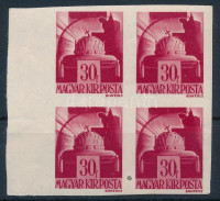 1943 Hadvezérek 30f ívszéli vágott négyestömb