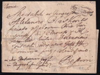 1830 Portós levél 'PRESSBURG'