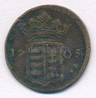 1705. X Poltura Cu 'II. Rákóczi Ferenc' (6,83g) T:VFHungary 1705. X Poltura Cu 'Francis II Rákóczi' (6,83g) C:VFHuszár: 1535., Unger II.: 1133.a