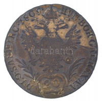 1809B 20kr Ag 'I. Ferenc' T:VF patina Hungary 1809B 20 Kreuzer Ag 'Franz I' C:VF patina Krause KM#2141, Unger III.: 1377.a, Huszár: 1970