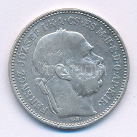 1892KB 1K Ag 'Ferenc József' T:VF ph. Adamo K5