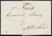 1845Portós levél 'SZEGEDIN'