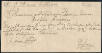 1845 Ex offo 'N.SZÖLLÖS' - Ungvár