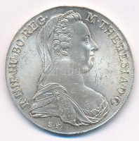 Ausztria 1780SF Tallér Ag 'Mária Terézia' utánveret T:AUAustria 1780SF Thaler Ag 'Maria Theresia' restrike C:AU Krause KM#T1