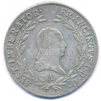 Ausztria 1817A 20kr Ag 'I. Ferenc' T:1-,2Austria 1817A 20 Kreuzer Ag 'Franz II' C:AU,XFKrause KM#2143