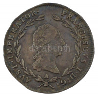Ausztria 1820A 5kr Ag 'I. Ferenc' T:VF patina, karcAustria 1820A 5 Kreuzer Ag 'Franz I' C:VF patina, scratchKrause KM#2123