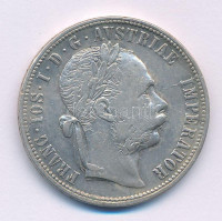 Ausztria 1879. 1Fl Ag 'Ferenc József' T:VF Austria 1879. 1 Florin Ag 'Franz Joseph' C:VF Krause KM#2222