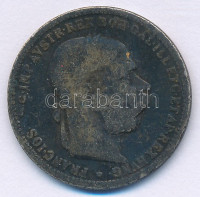 Ausztria 1893. 1K Ag 'Ferenc József' T:F patina, ph.Austria 1893. 1 Corona Ag 'Franz Joseph' C:F patina, edge error Krause KM#2804