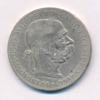Ausztria 1900. 5K Ag 'Ferenc József' T:3 ph.Austria 1900. 5 Corona Ag 'Franz Joseph' C:F edge errorKrause KM#2807