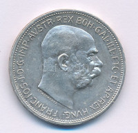 Ausztria 1912. 2K Ag 'Ferenc József' T:AU,XF ph., patina Austria 1912. 2 Corona Ag 'Franz Joseph' C:AU,XF edge error, patina Krause KM#2821