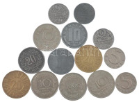 Ausztria 1916-1949. 14xklf érméből álló tétel T:XF-FAustria 1916-1949. 14xdiff coin lot C:XF-F