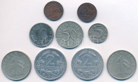 Ausztria 1923-1924. 100K bronz (2xklf) + 1934-1947. 10gr-2Sch (7xklf) T:XF-FAustria 1923-1924. 100 Kronen bronze (2xdiff) + 1934-1947. 10 Groschen - 2 Schilling (7xdiff) C:XF-F