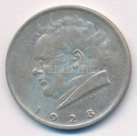 Ausztria 1928. 2Sch Ag '100 éve halt meg Schubert' T:XF patina Austria 1928. 2 Schilling Ag 'Centennial of the Death of Schubert' C:XF patina Krause KM#2843