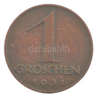 Ausztria 1931. 1gr bronz (a legritkább évjárat) T:2-Austria 1931. 1 Groschen bronze (the rarest year) C:VFKrause KM#2836
