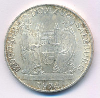 Ausztria 1974. 50Sch Ag '1200 éves a Salzburgi Dóm' T:XF patinaAustria 1974. 50 Schilling Ag '1200th Anniversary - Salzburg Cathedral' C:XF patina Krause KM#2921