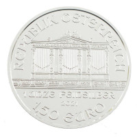 Ausztria 2021. 1,5E Ag 'Bécsi Filharmonikusok' T:BUAustria 2021. 1,5 Euro Ag 'Vienna Philharmonic' C:BUKrause KM#3159