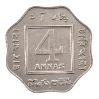 Brit-India 1919. 4A Cu-Ni 'V. György' (6,78g) T:1-British India 1919. 4 Anna Cu-Ni 'George V' (6,78g) C:AUKrause KM#519