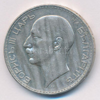 Bulgária 1937. 100L Ag 'III. Borisz' T:2 patina, ph.Bulgaria 1937. 100 Leva Ag 'Boris III' C:XF patina, edge errorKrause KM#45