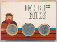 Dánia 1982. 5ö - 10K (6xklf) forgalmi sor karton dísztokban T:UNC patinaDenmark 1982. 5 Öre - 10 Kroner (6xdiff) coin set in original, decorative cardboard case C:UNC patina