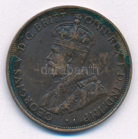 Jersey 1923. 1/12Sh bronz 'V. György' T:XF,VF ph.Jersey 1923. 1/12 Shilling bronze 'George V' C:XF,VF edge errorKrause KM#14
