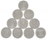 Kanada 2002-2015. 25c Ni (10xklf) forgalmi emlékérmék T:UNC,AUCanada 2002-2015. 25 Cents Ni (10xdiff) circulating commemorative coins C:UNC,AU