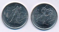 Kanada 2008-2009. 25c 'Vancouveri Olimpia' (2xklf) T:AU Canada 2008-2009. 25 Cents 'Vancouver Olympics' (2xdiff) C:AU