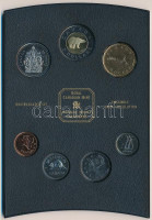 Kanada 2012. 1c-2$ forgalmi sor (7xklf) műanyag tokban, 'II. Erzsébet uralkodásának 50. évfordulója' T:BU Canada 2012. 1 Cent - 2 Dollars (7xdiff) in plastic case '50th anniversary of Elizabeth II's reign' C:BU