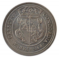 Hollandia 1979. '400 éves az Utrechti Unió' Cu-Ni kétoldalas emlékérem eredeti dísztokban (25mm) T:1Netherlands 1979. '400th anniversary of the Utrecht Union' two-sided Cu-Ni medallion in original case (25mm) C:UNC