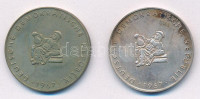 Német Demokratikus Köztársaság 1967. 'Albrechtsburg, Meissen' kétoldalas emlékérem (2x) (26mm) T:1-Gerrman Democratic Republic 1967.'Albrechtsburg zu Meissen' toow sided commemorative medallion (2x) (26mm) C:AU