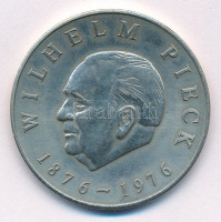 NDK 1976. 'Wilhelm Pieck - VEB Mansfeld Kombinat' kétoldalas Cu-Ni emlékérem (40mm) T:1-GDR 1976. 'Wilhelm Pieck - VEB Mansfeld Kombinat' two-sided Cu-Ni medallion (40mm) C:AU