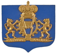 Belgium DN 'Katonai sofőr logisztikai alakulat' fém sapkajelvény T:1-Belgium ND 'Military driver logistical corps' metal cap badge C:AU