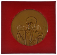Lengyelország DN 'Bem József 1794 1850 / 1. Varsói ágyútüzér dandár' bronz emlékérem tokban (69mm) T:AUPoland ND 'Józef Bem 1794 1850 / 1st Warsaw Cannon Artillery Brigade' bronze commemorative medallion in case (69mm) C:AU