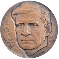Szovjetunió 1981. 'Vlagyimir Poljevktovics Kosztyenko 1881-1956' kétoldalas Br emlékérem. Szign: Koroljuk (65mm) T:1-Soviet Union 1981. 'Vladimir Polievktovich Kostenko 1881-1956' two-sided Br medallion. Sign: Korolyuk (65mm) C:AU
