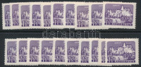 1960 Várak (I.) 1,70Ft 20 db bélyeg 'Somlyó' felirattal (10.000)