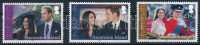2011 Vilmos herceg és Kate Middleton esküvője sor Mi 1147-1149