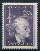 1950 Josef Madersperger bélyeg Mi 951
