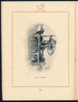 1925 Hahn-Goerz Kino-Theater-Maschinen. Cassel, Aktiengesellschaft Hahn Für Optik und Mechanik, vetítőgép katalógus, prospektus, német nyelven, szövegközti illusztrációkkal, 64 p. Ritka!