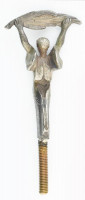 Szabadság szobor. Becsavarható fém öntvény figura. Figura mérete 6 cm