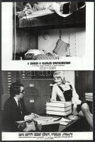 cca 1989 előtt készült külföldi filmek egy-egy jelenete, 23 db vintage produkciós filmfotó ezüst zselatinos fotópapíron, a használatból eredő (esetleges) kisebb hibákkal, 18x24 cm