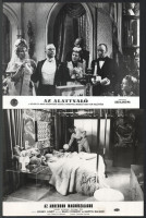 cca 1989 előtt készült külföldi filmek egy-egy jelenete, 23 db vintage produkciós filmfotó ezüst zselatinos fotópapíron, a használatból eredő (esetleges) kisebb hibákkal, 18x24 cm