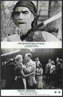 cca 1989 előtt készült külföldi filmek egy-egy jelenete, 23 db vintage produkciós filmfotó ezüst zselatinos fotópapíron, a használatból eredő (esetleges) kisebb hibákkal, 18x24 cm