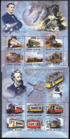 2005 Jules Verne; Vonatok kisívsor Mi 3016-3033