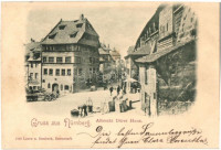 Nürnberg, Albrecht Dürer Haus / street view (EB)