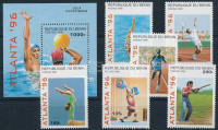 1995 Nyári olimpia, Atlanta sor + blokk Mi 764-769 + Mi 14