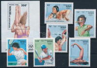 1995 Nyári Olimpia, Atlanta sor + blokk Mi 624-629 + Mi 8
