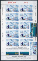 2004 Europa CEPT Vakáció sor + kisívpár,Europe CEPT Holiday set + mini-sheet pairMi 4649-4650
